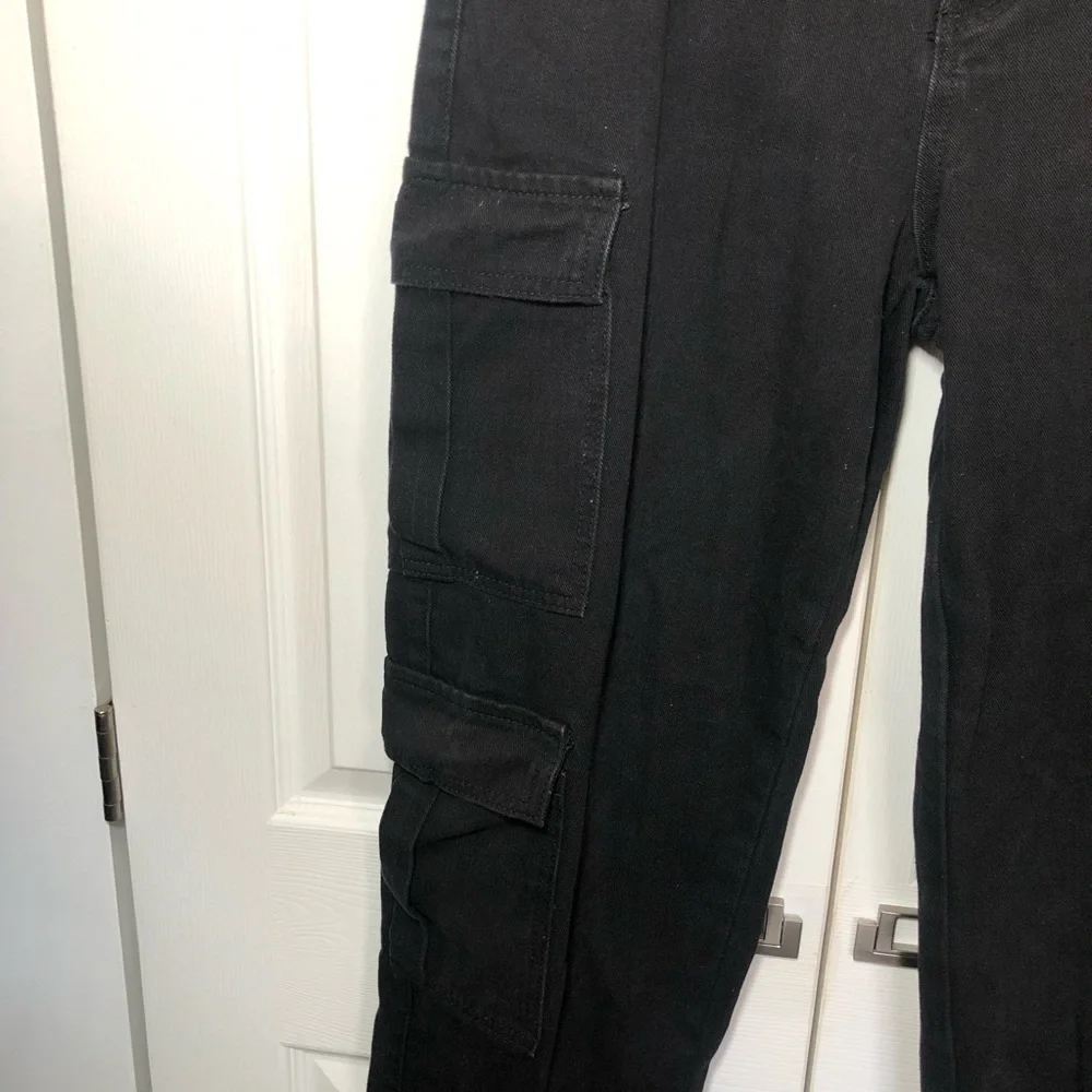 Black Cargo Pants Size 29L